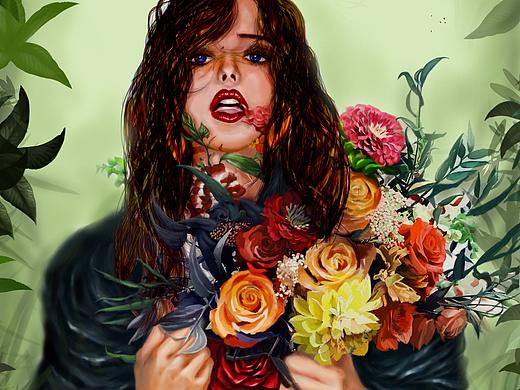 Floral Girl