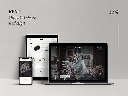 KENT Offical website  redesign（附字体）