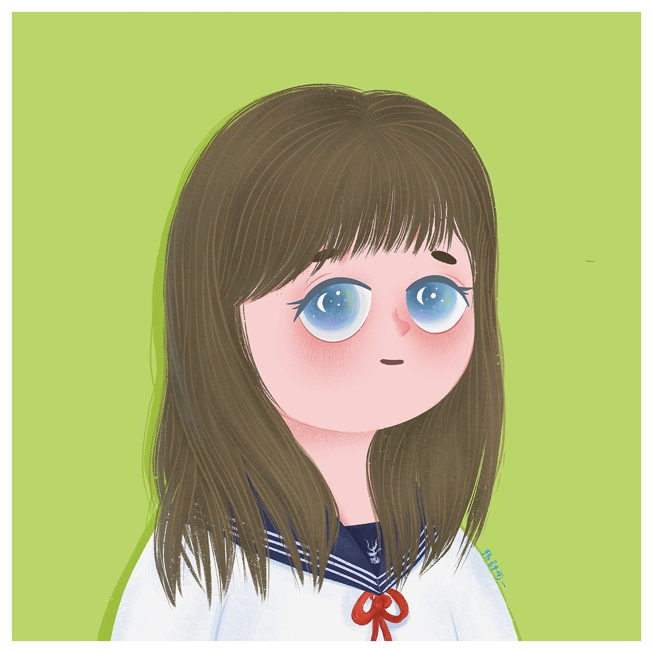 插画头像（图ZMjIyNTYzNDQw） - 儿童插画 - 站酷设计师阿酥酥酥原创素材 - 站酷ZCOOL