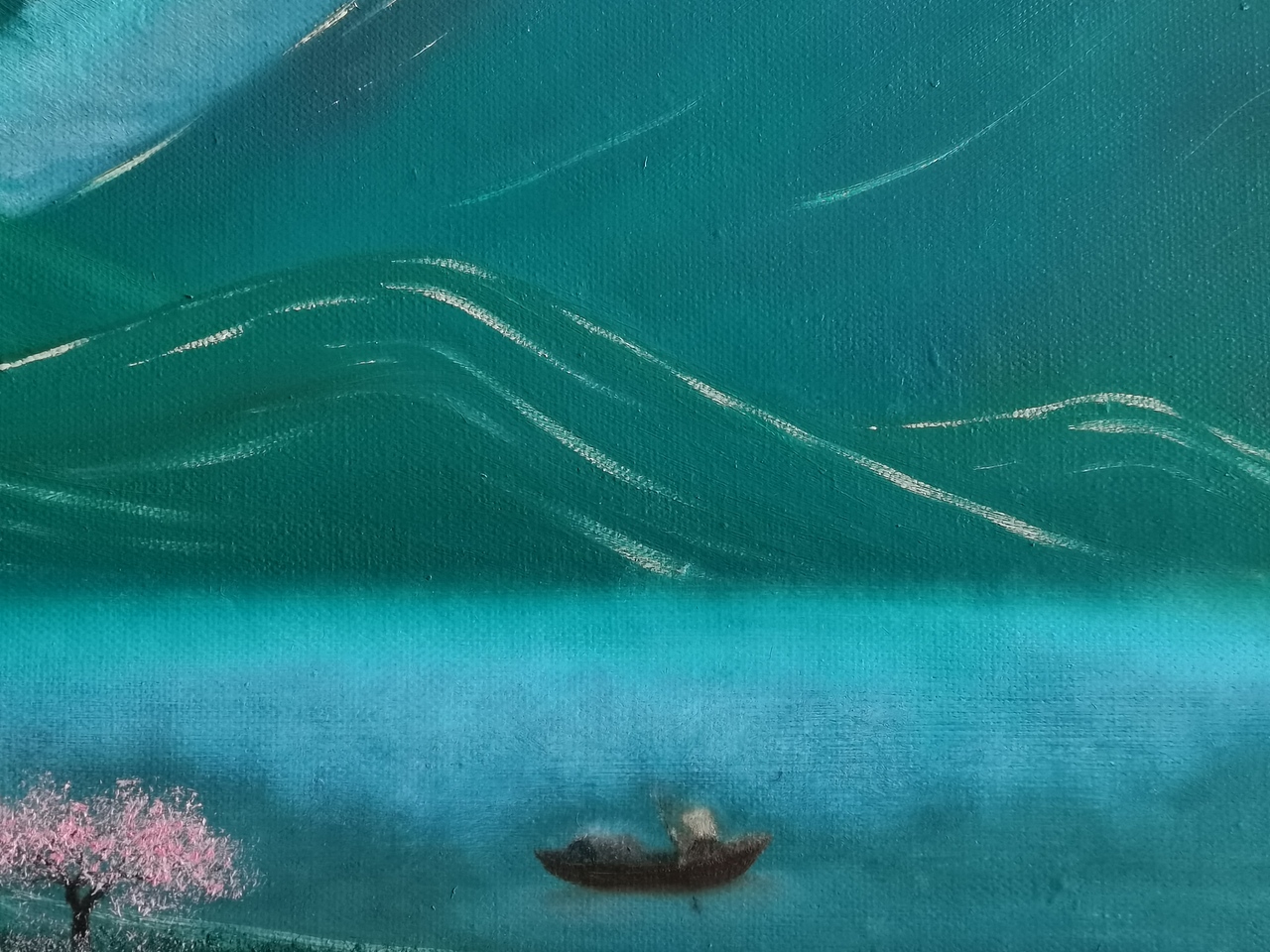 烟雨桃源（图ZMjY0OTAyMzA4） - 绘画 - 站酷设计师南蛮文子原创素材 - 站酷ZCOOL