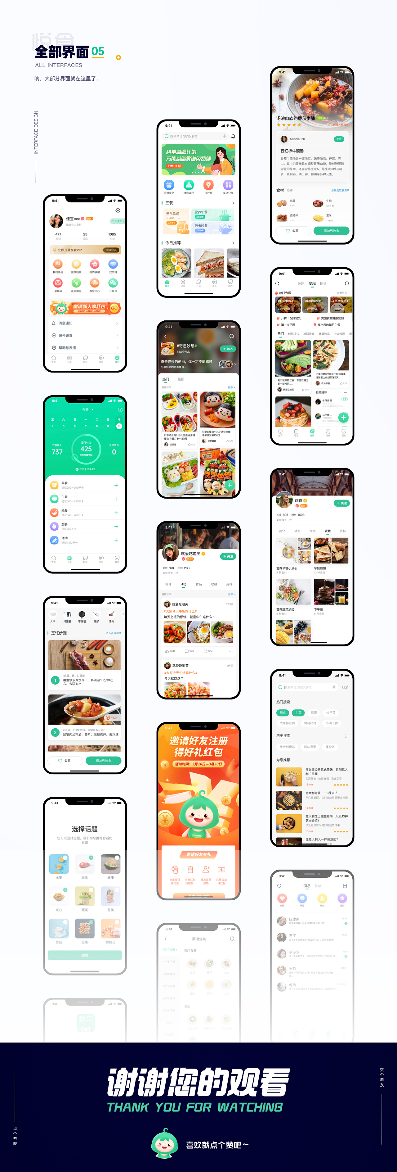 「悅食APP」健康飲食 —今天也要好好吃飯（圖ZMjk4MDk3MDY0） - APP界面 - 站酷設(shè)計(jì)師libra佳飛原創(chuàng)素材 - 站酷ZCOOL
