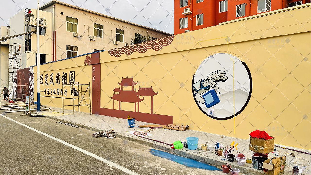 校园墙绘|文化墙|校园文化建设|墙绘设计（图ZMjk4NTg0MDQ4） - 新锐潮流插画 - 站酷设计师济南润意文化原创素材 - 站酷ZCOOL