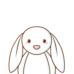 可爱邦尼兔卡通兔子形象吉祥物设计卡通形象微信表情包