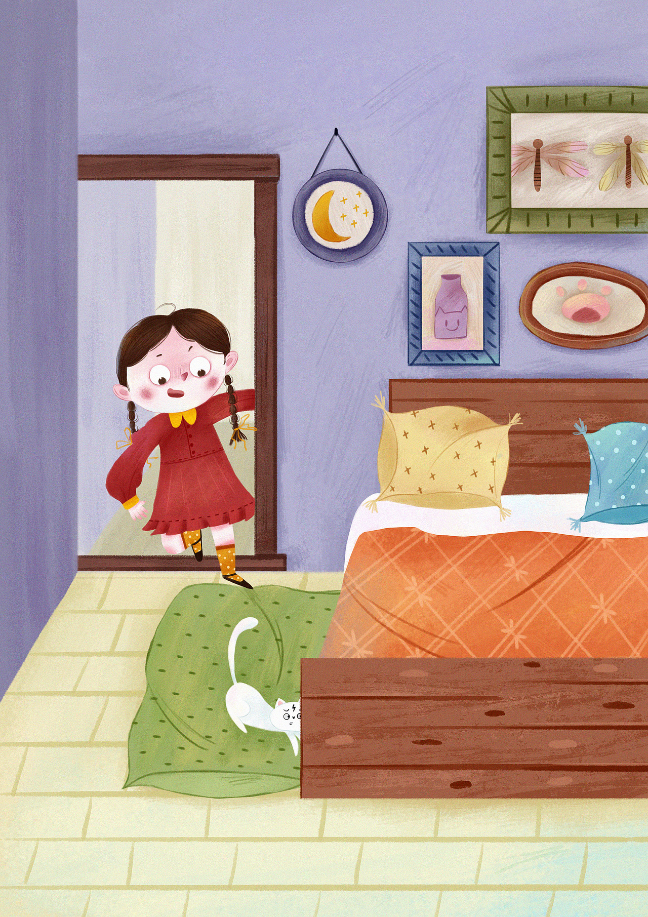 绘本猫咪（图ZMjk2MjU5OTY4） - 商业插画 - 站酷设计师允书同学原创素材 - 站酷ZCOOL