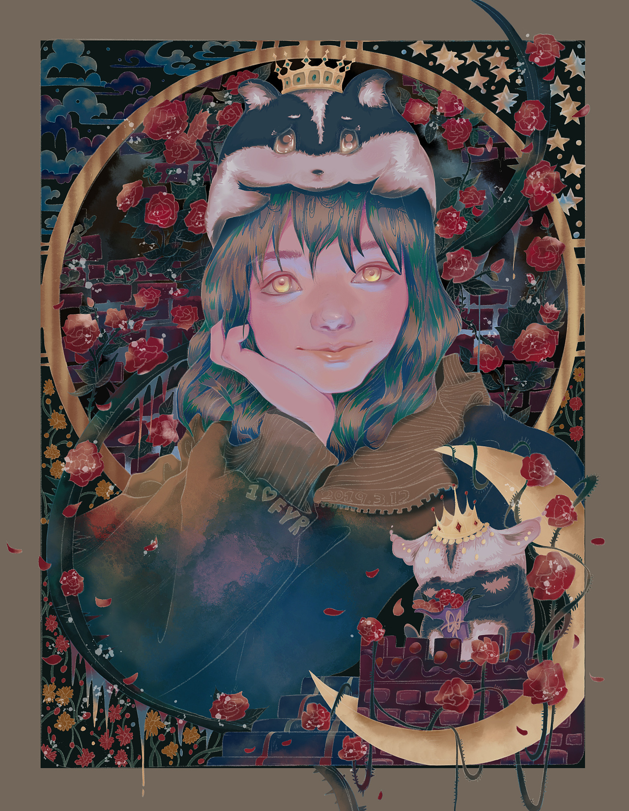 莓果味蔷薇精|插画|商业插画|优透pia - 原创作品 - 站酷 (zcool)