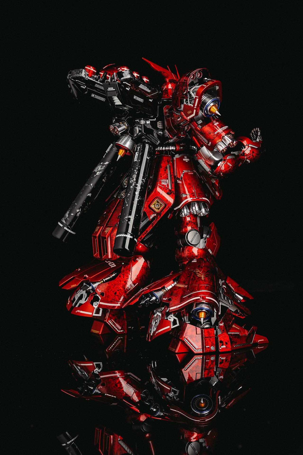 sazabi沙扎比 模型 机器（图ZMjAwODYzNTMy） - 产品摄影 - 站酷设计师艾伦Alannnnnn原创素材 - 站酷ZCOOL