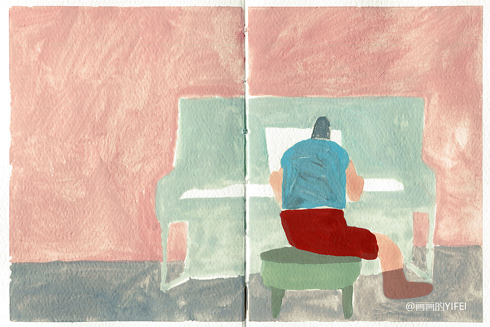 【翻翻乐】半个月画完速写本