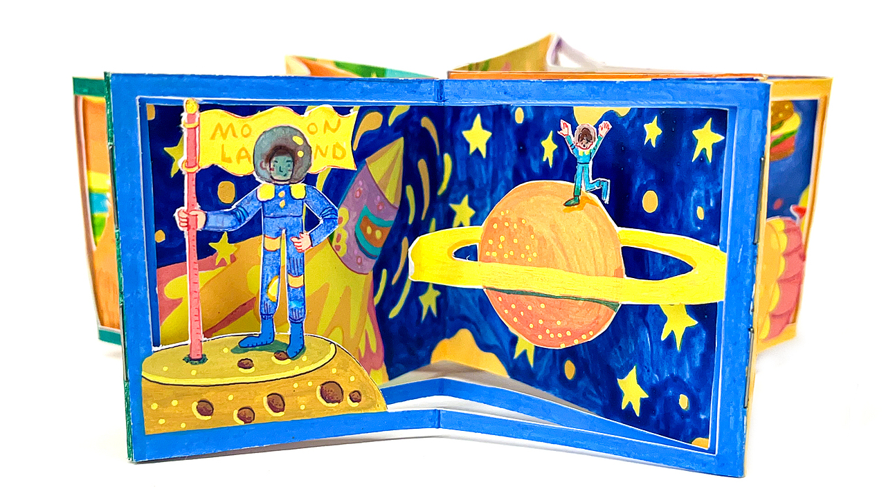 Hoodie，Cutie and Mochi手工立体书（图ZMjgzODkwMTI4） - 绘本 - 站酷设计师cadielong原创素材 - 站酷ZCOOL