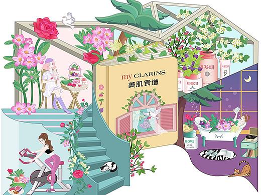 #my CLARINS寻找天然好食肌#娇韵诗的故事