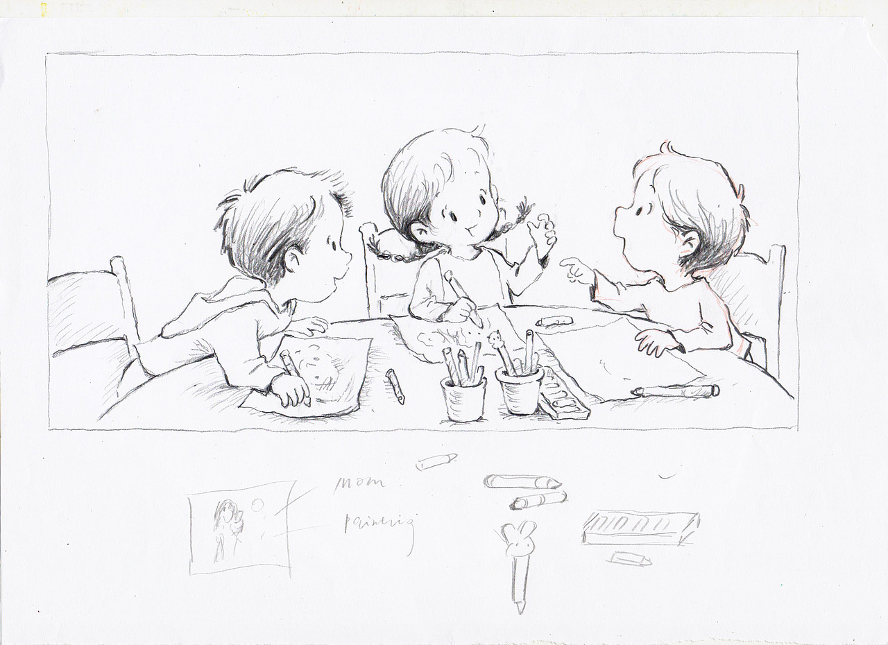 一本拖稿,但用心的绘本