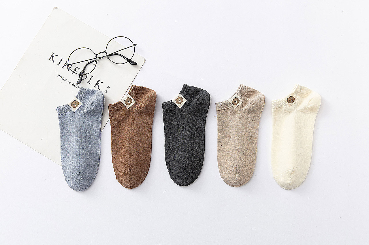 2019春夏女袜袜子船袜布标日系小清新INS（图ZMTg4NDM4NTIw） - 产品摄影 - 站酷设计师承影摄计原创素材 - 站酷ZCOOL