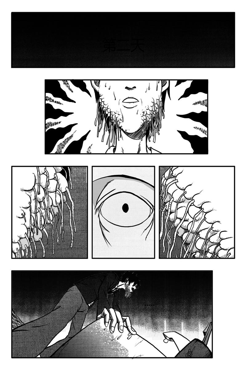 Ygg短篇猎奇恐怖漫画之脸颊暗疮密集症(18禁+重口味)