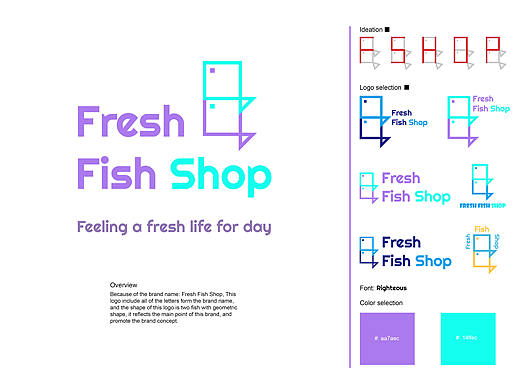 鲜鱼店-品牌设计2