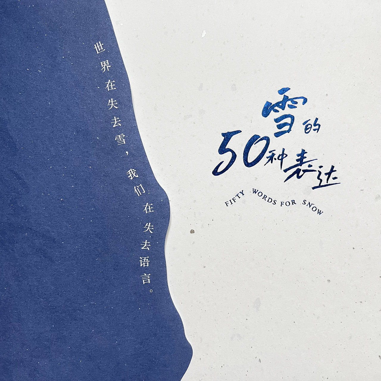 关于雪的图书书籍装帧设计