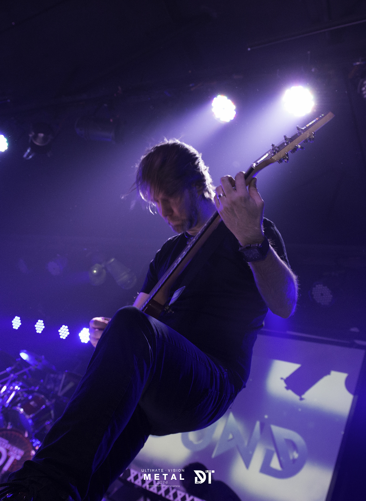 瑞典旋律死亡金属乐队 darktranquillity 2014年中国巡演北京站现场