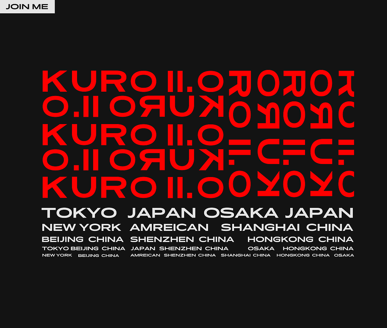 KURO 服装品牌 Brand design