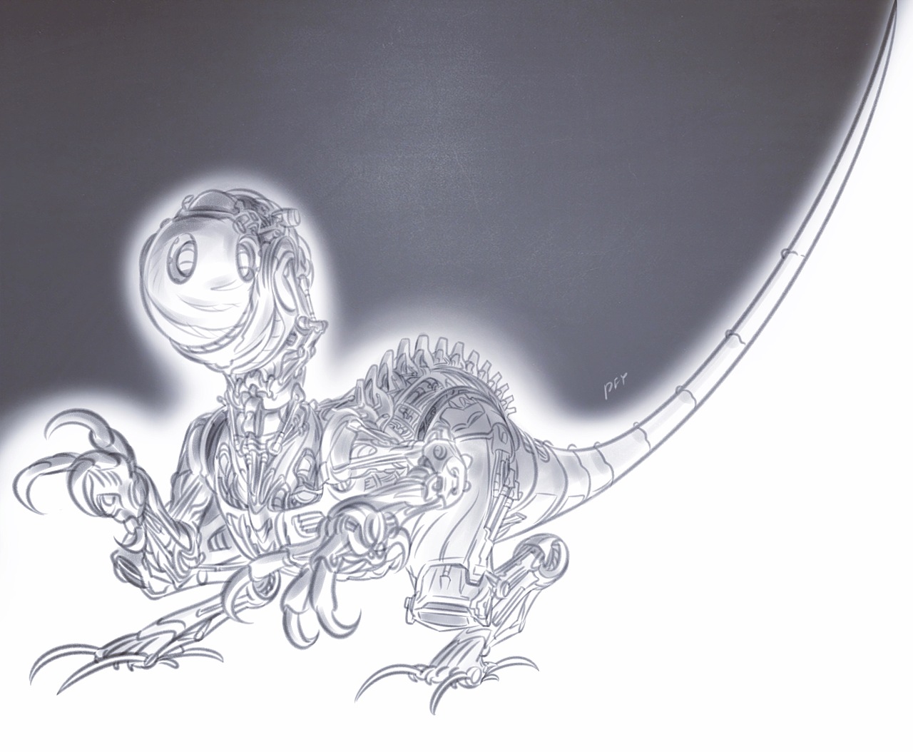 一组科幻形象设计