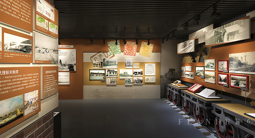 历史展厅-广州海关（图ZMTQ1MjY4NDg0） - 展陈设计 - 站酷设计师flandre6原创素材 - 站酷ZCOOL