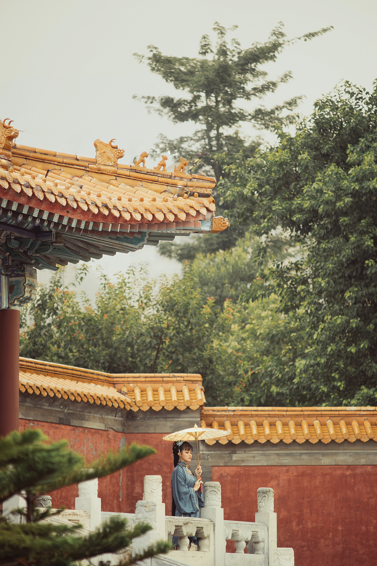 汉服写真,云牵梦绕