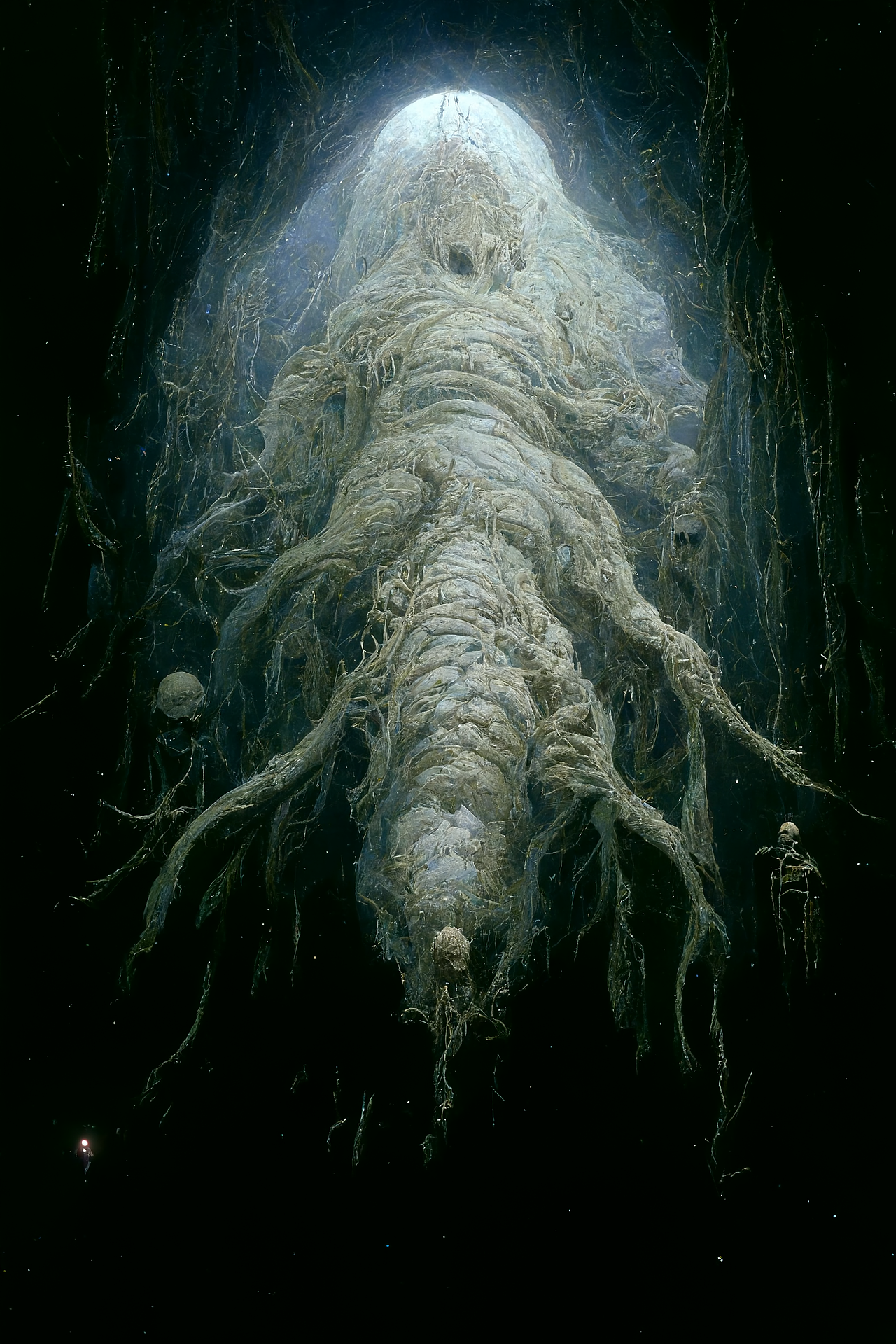 克苏鲁系黑暗生物艺术-不可名状之物