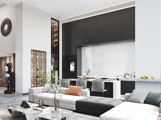 现代别墅精选（个人主页-ZNTQ3NjQ5Mjg=） - 家装设计 - 站酷设计师铁板土豆片哇原创素材 - 站酷ZCOOL