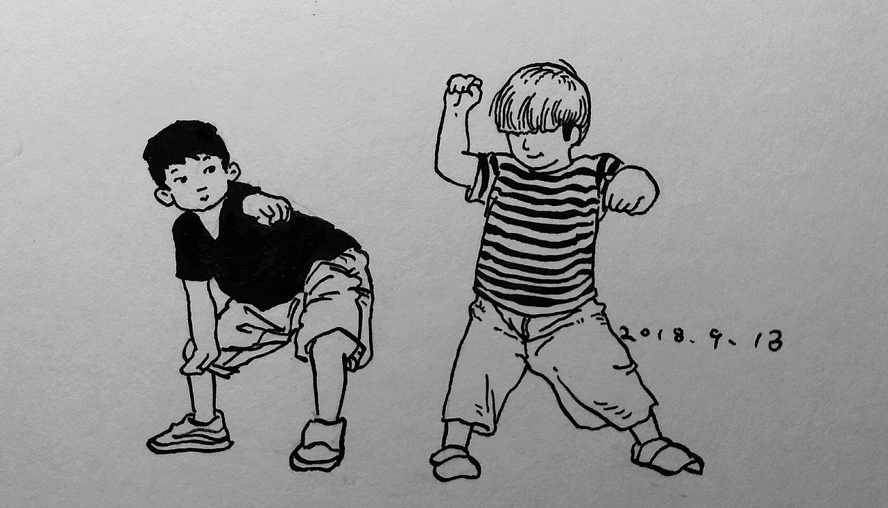 要在茫茫人海中找到自己（图ZMTM0NjE3MjI4） - 单幅漫画 - 站酷设计师李安朔原创素材 - 站酷ZCOOL