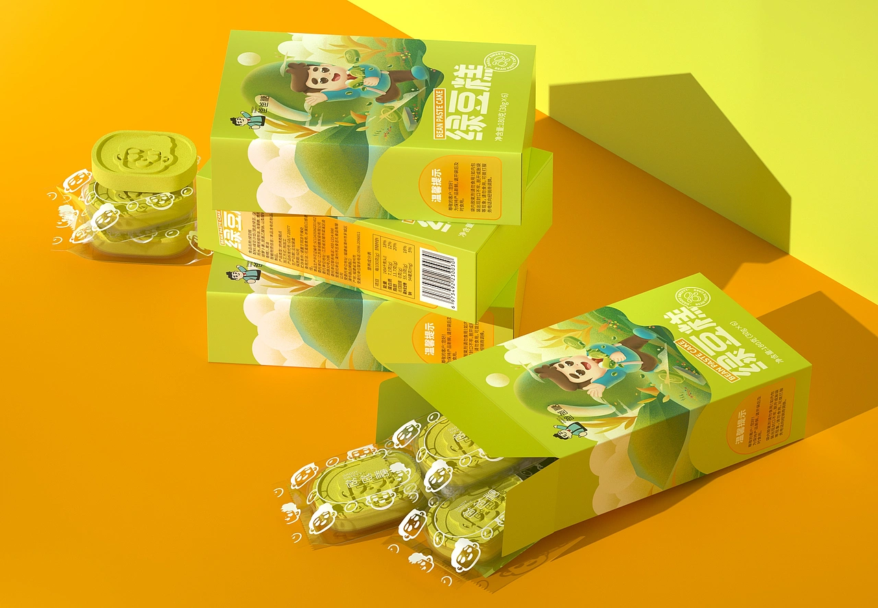 尚智&times;爸爸糖｜系列包装升级 | 礼盒包装｜IP插画包装