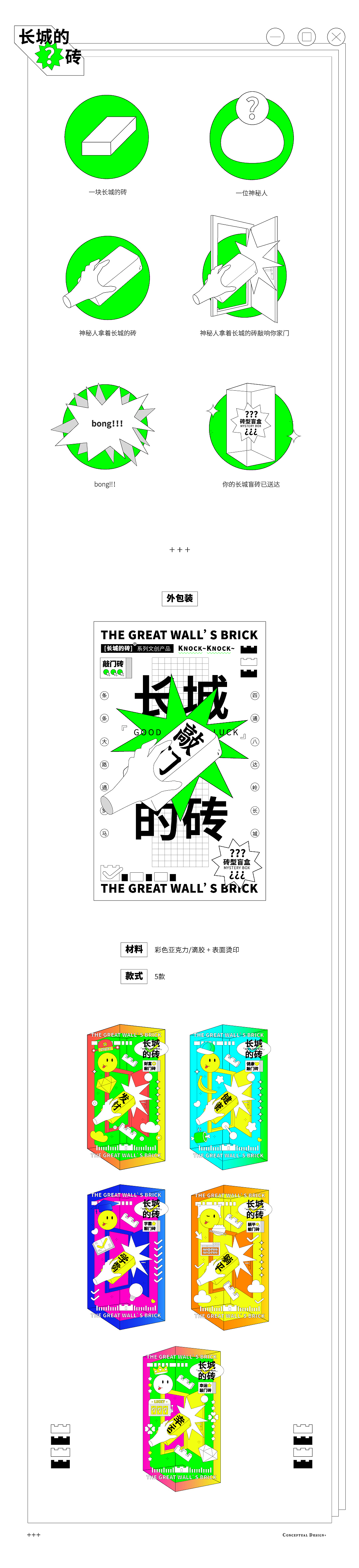 【长城的砖】八达岭长城文创产品线＆品牌概念设计方案（图ZMjc0NjQ0NjY0） - 包装 - 站酷设计师王枫枫FFFuknow原创素材 - 站酷ZCOOL