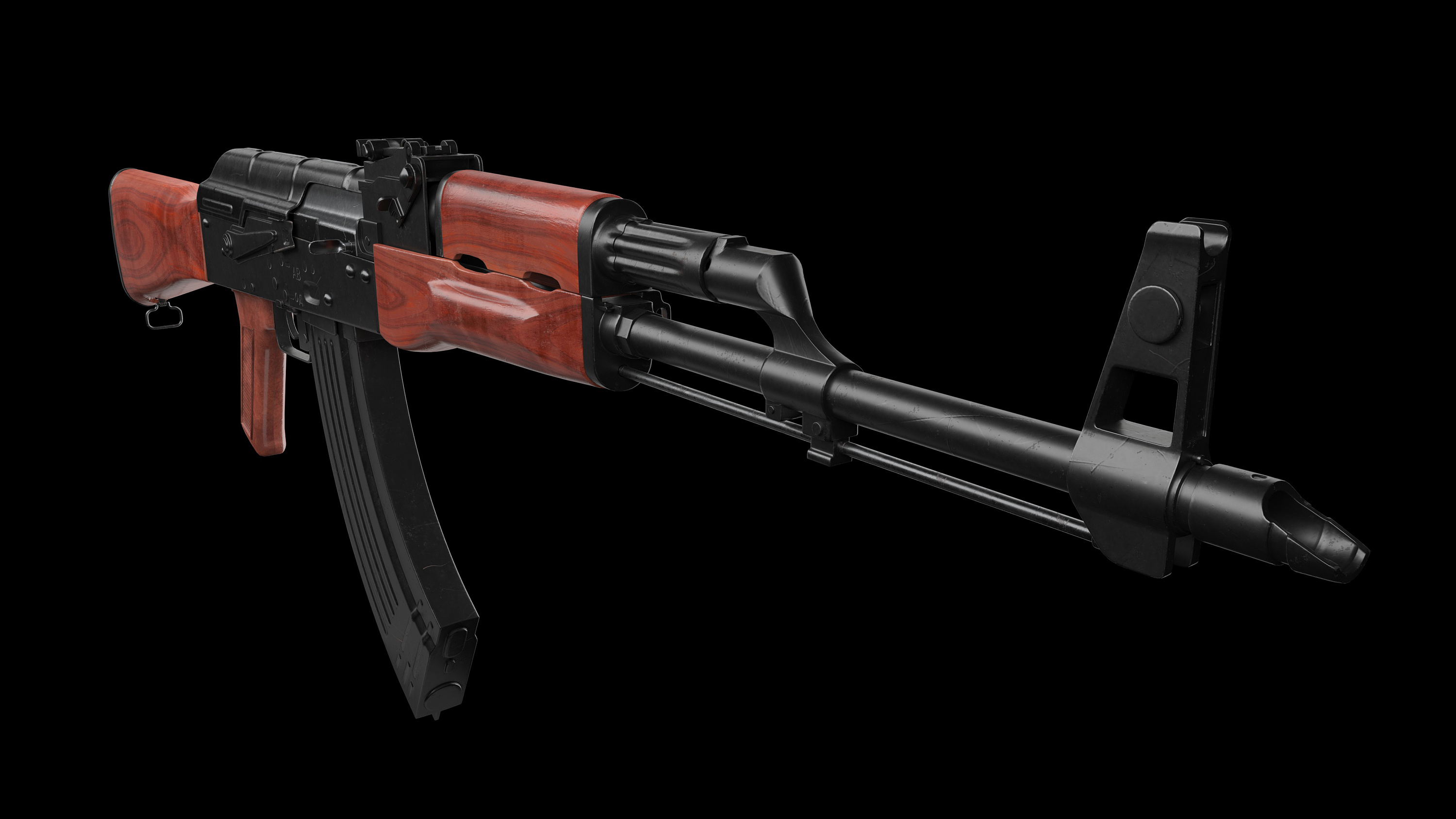 三维建模 —《ak47》的制作