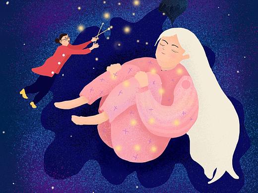 梦（个人主页-ZNDE5MDk3NzI=） - 创作习作 - 站酷设计师三水吉原创素材 - 站酷ZCOOL