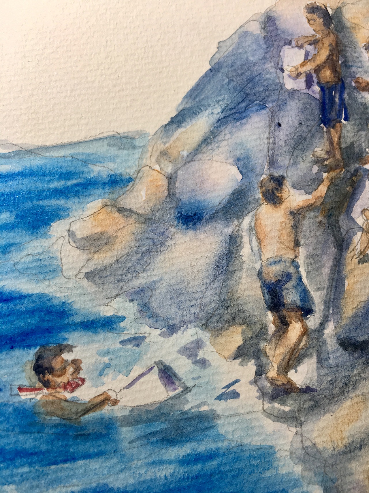 斯里兰卡海边小孩