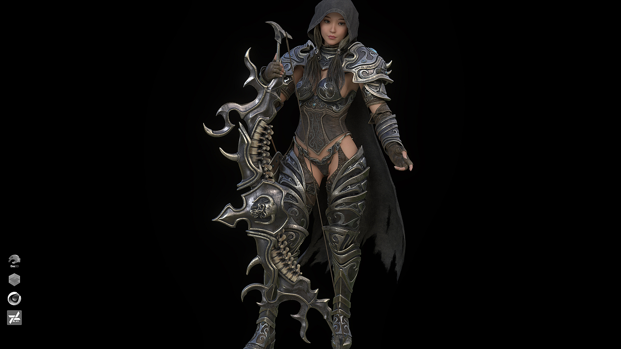 C4D Redshift 角色渲染合集04