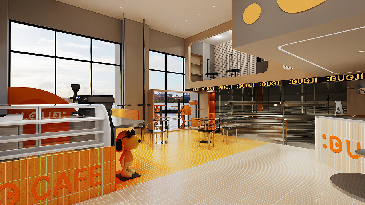 宠物店品牌 | DUOJI 哆吉宠物咖啡 x 全案设计（图ZMjk1MjI4NjIw） - 品牌 - 站酷设计师万物生生品牌设计原创素材 - 站酷ZCOOL