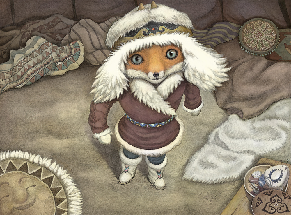 民间故事:狐狸讨封 - 眉县文化馆