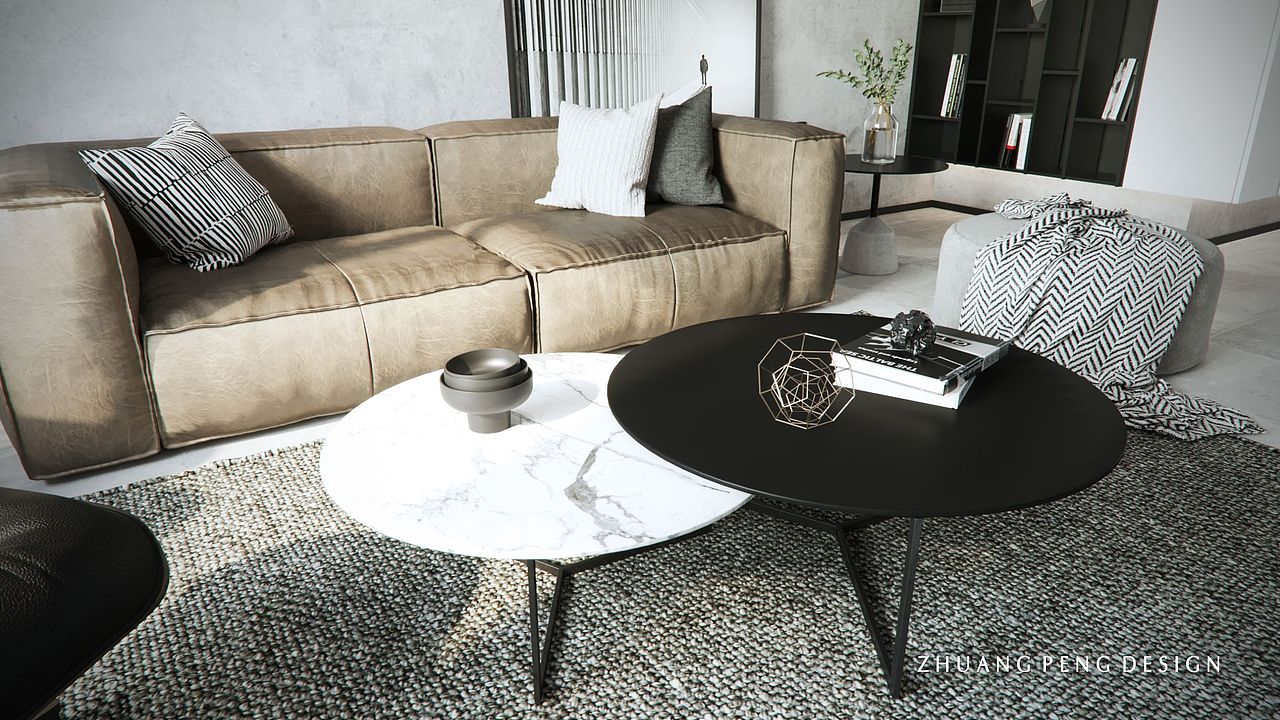 潍坊异地操作的一套160平米的平层设计