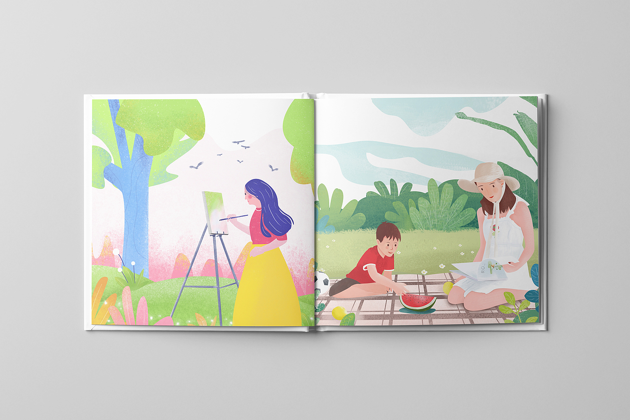 第一阶段插画打卡100张总结（图ZMjA1OTIxNTI4） - 商业插画 - 站酷设计师桔子大人了原创素材 - 站酷ZCOOL