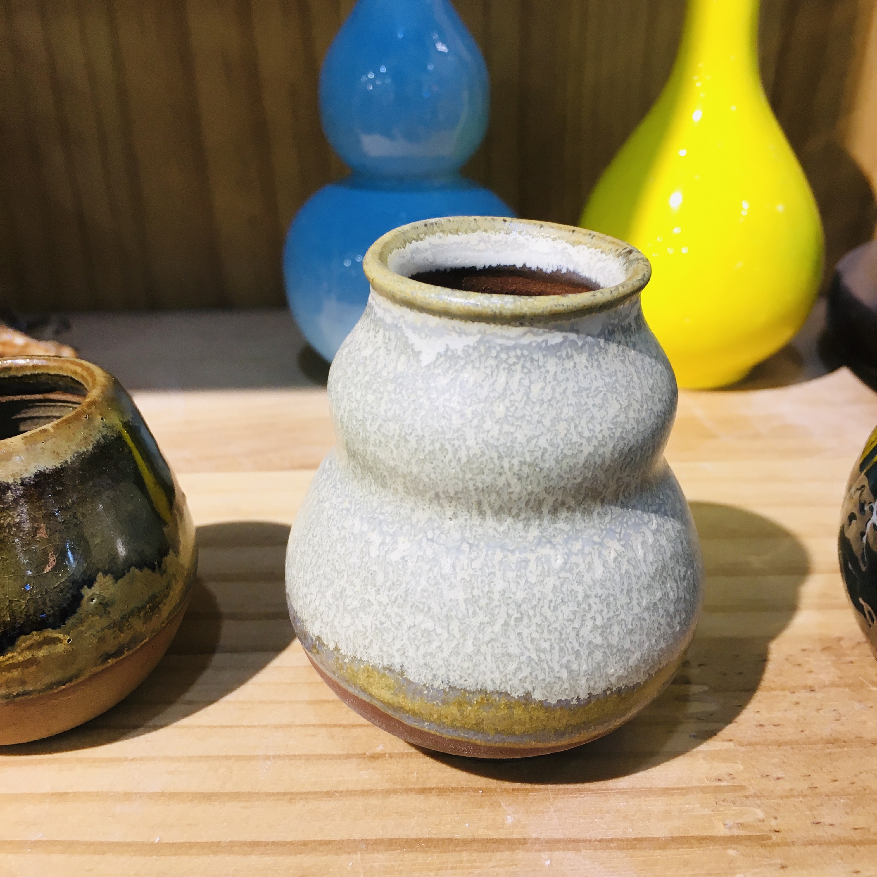 近期的一次陶艺作品