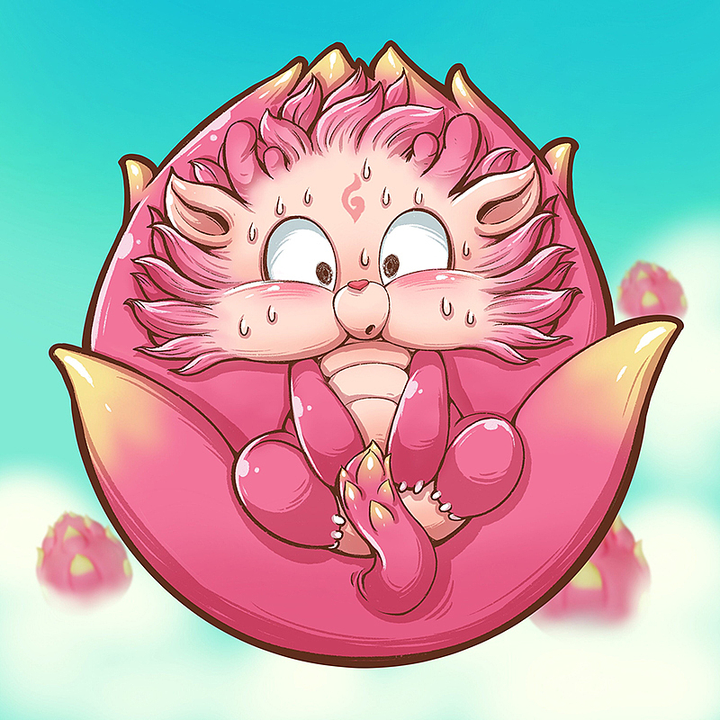 水果动物园|火龙果（图ZMzM3NDU5NTgw） - 玩具 - 站酷设计师透明人梁毅原创素材 - 站酷ZCOOL