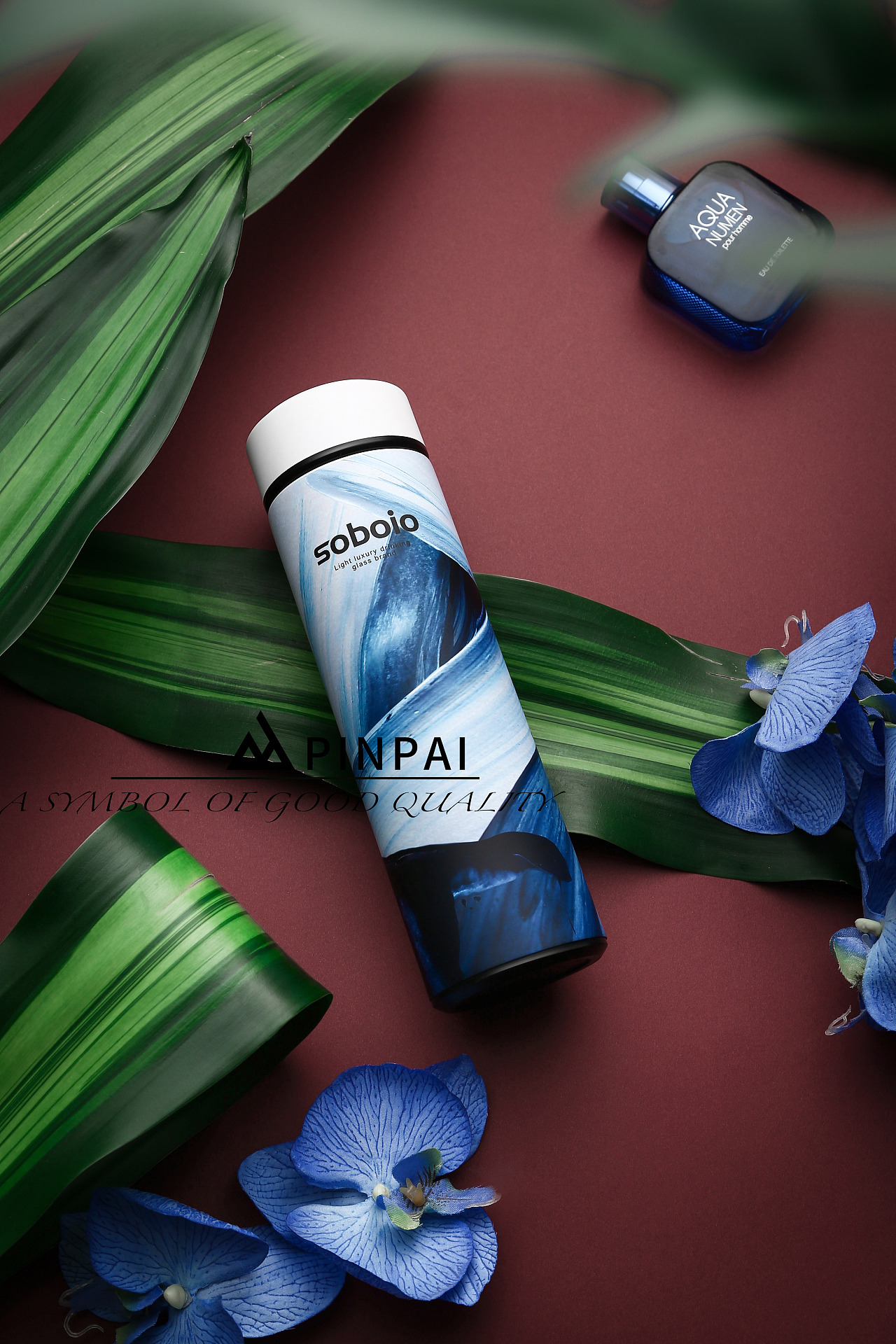 保温杯 图案 杯子拍摄 产品摄影