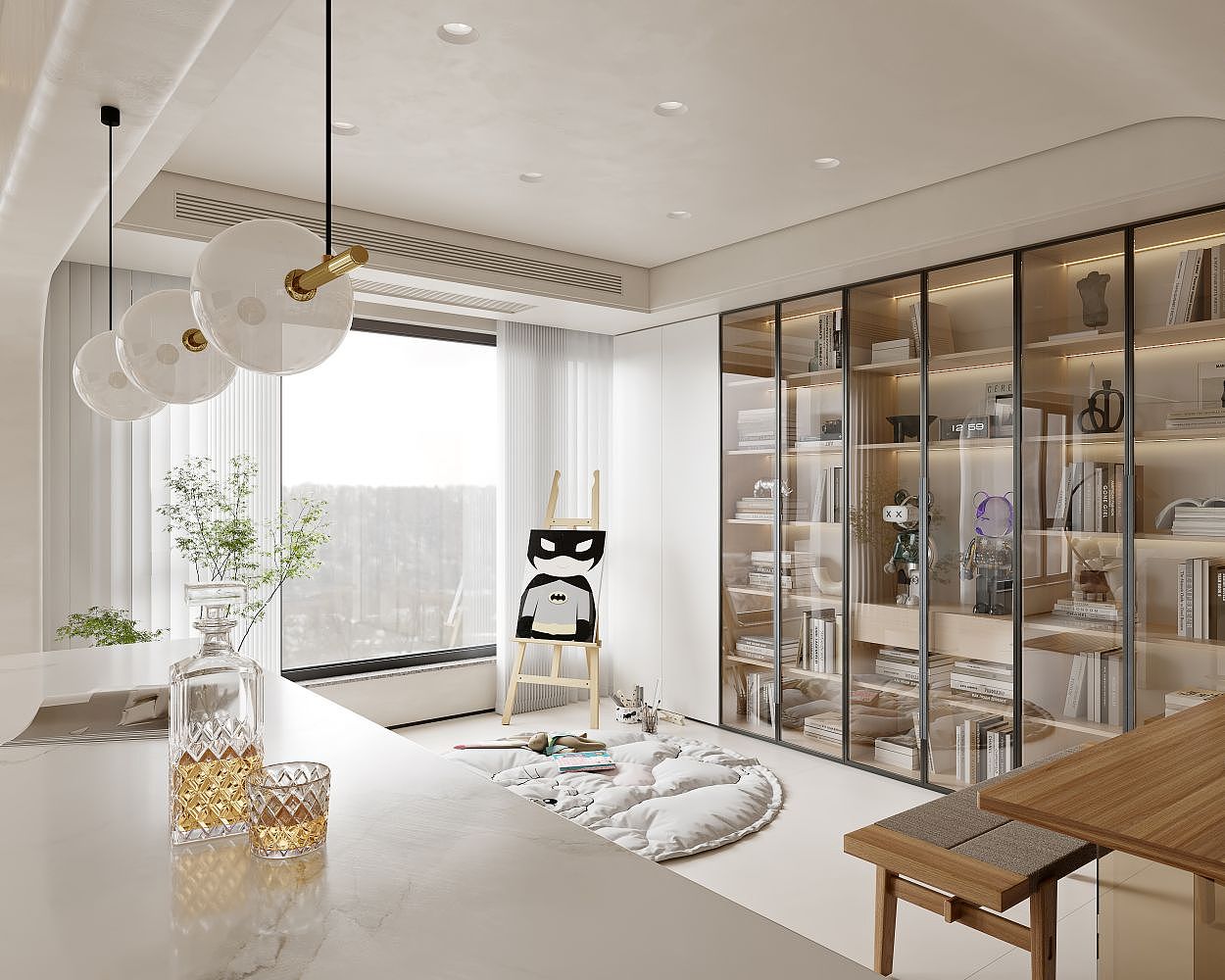 170大平层奶油风