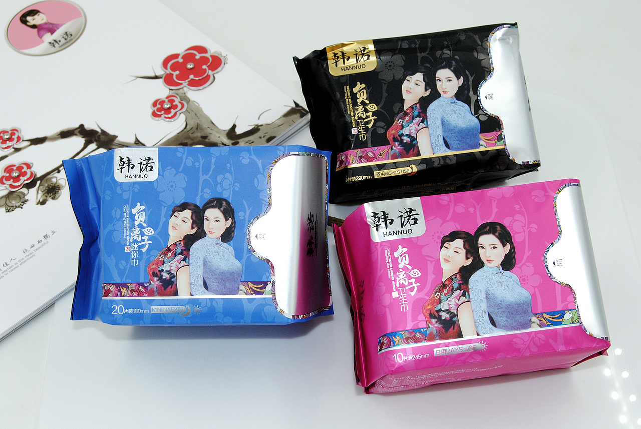 韩诺负离子卫生巾