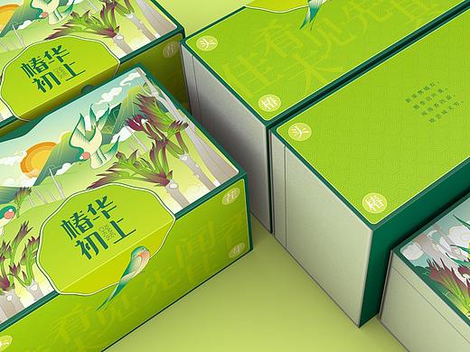 包装设计|“椿华初上”品味秦岭山间的浓厚春意