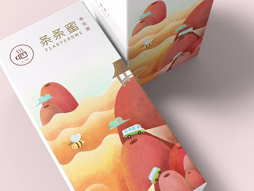 一包条条蜜 枣花蜜 包装设计