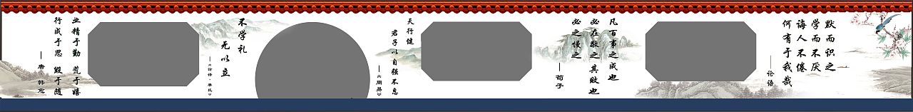 手绘壁画－学校文化廊墙（图ZMjI5MTg3MzIw） - 绘画 - 站酷设计师绘语手绘壁画工作原创素材 - 站酷ZCOOL