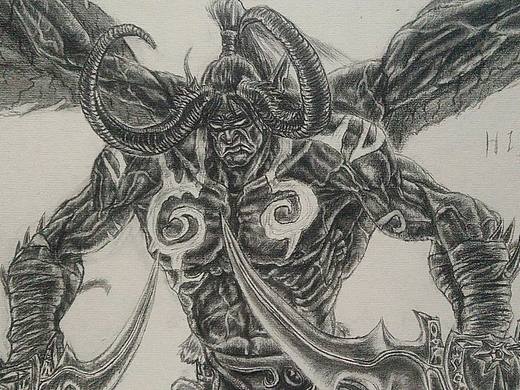 魔兽世界  伊利丹.怒风