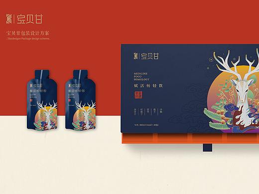仟稼汇旗下品牌宝贝甘包装设计（个人主页-ZMzk0MjAyNTY=） - 包装 - 站酷设计师是安安啊原创素材 - 站酷ZCOOL