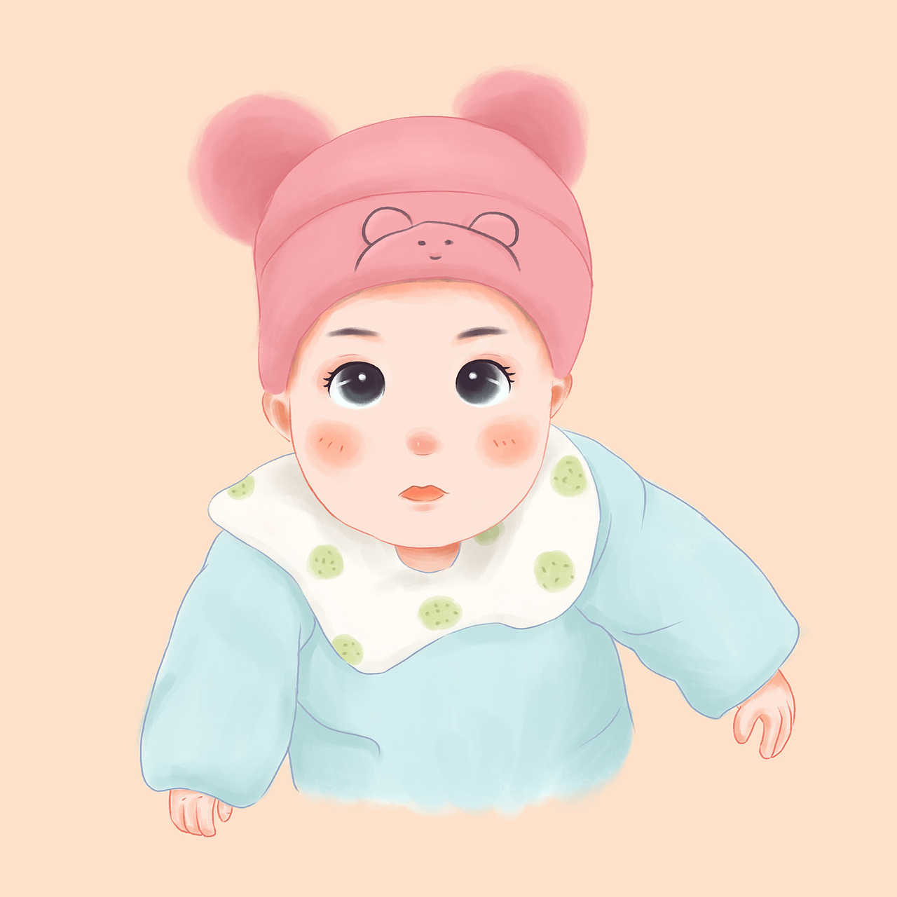 可爱786178婴儿头像