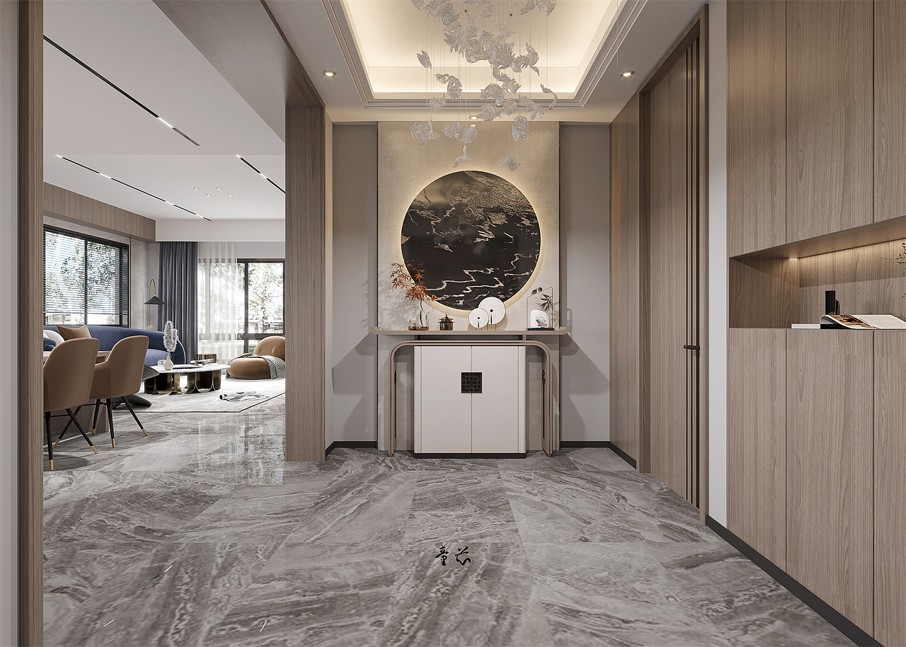 现代中式，优雅韵味提炼东方禅意。