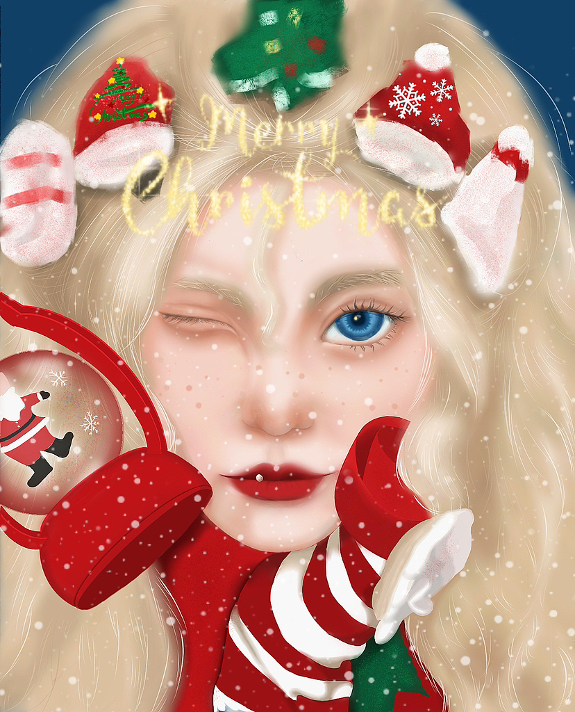 圣诞女孩