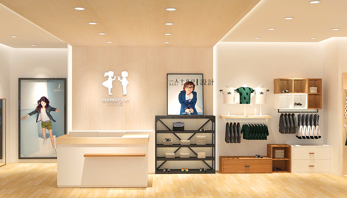 早期作品-商业空间-童装店面（图ZMTMxNDI2NDEy） - 家装设计 - 站酷设计师一人十豆口原创素材 - 站酷ZCOOL